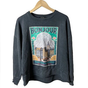 LCW Casual • Bonjour Crewneck Sweatshirt